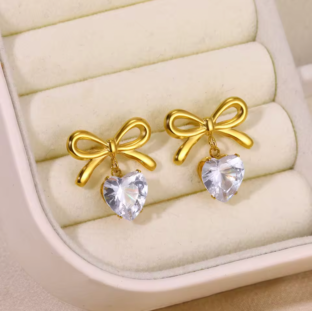 Bow Stud Earrings