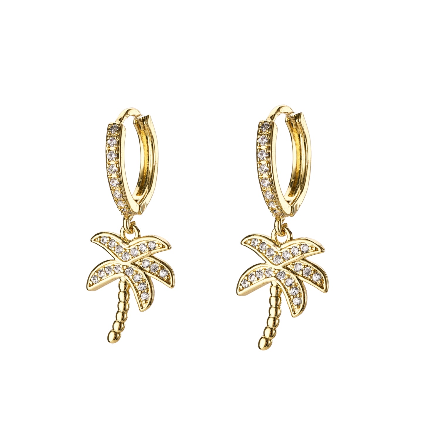 shop baari jwellery palm earrings golden hoops