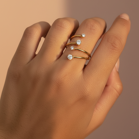 Spring Diamond Ring
