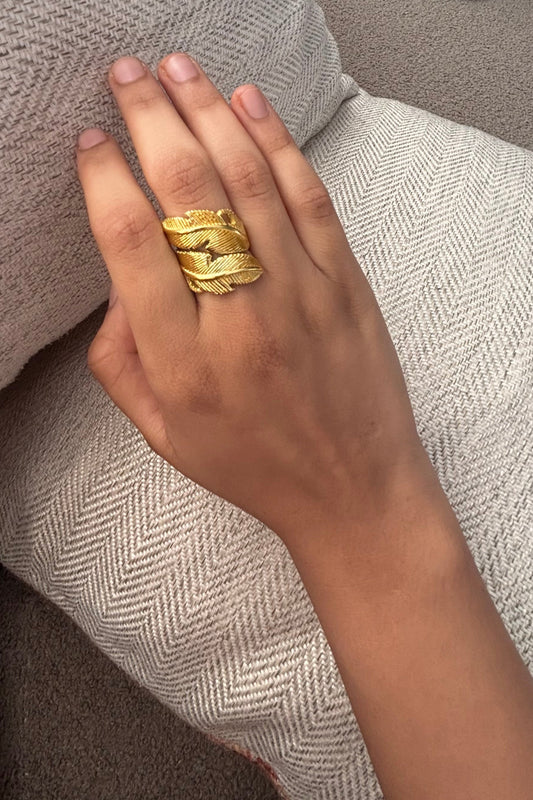 Twilight-vine adjustable ring