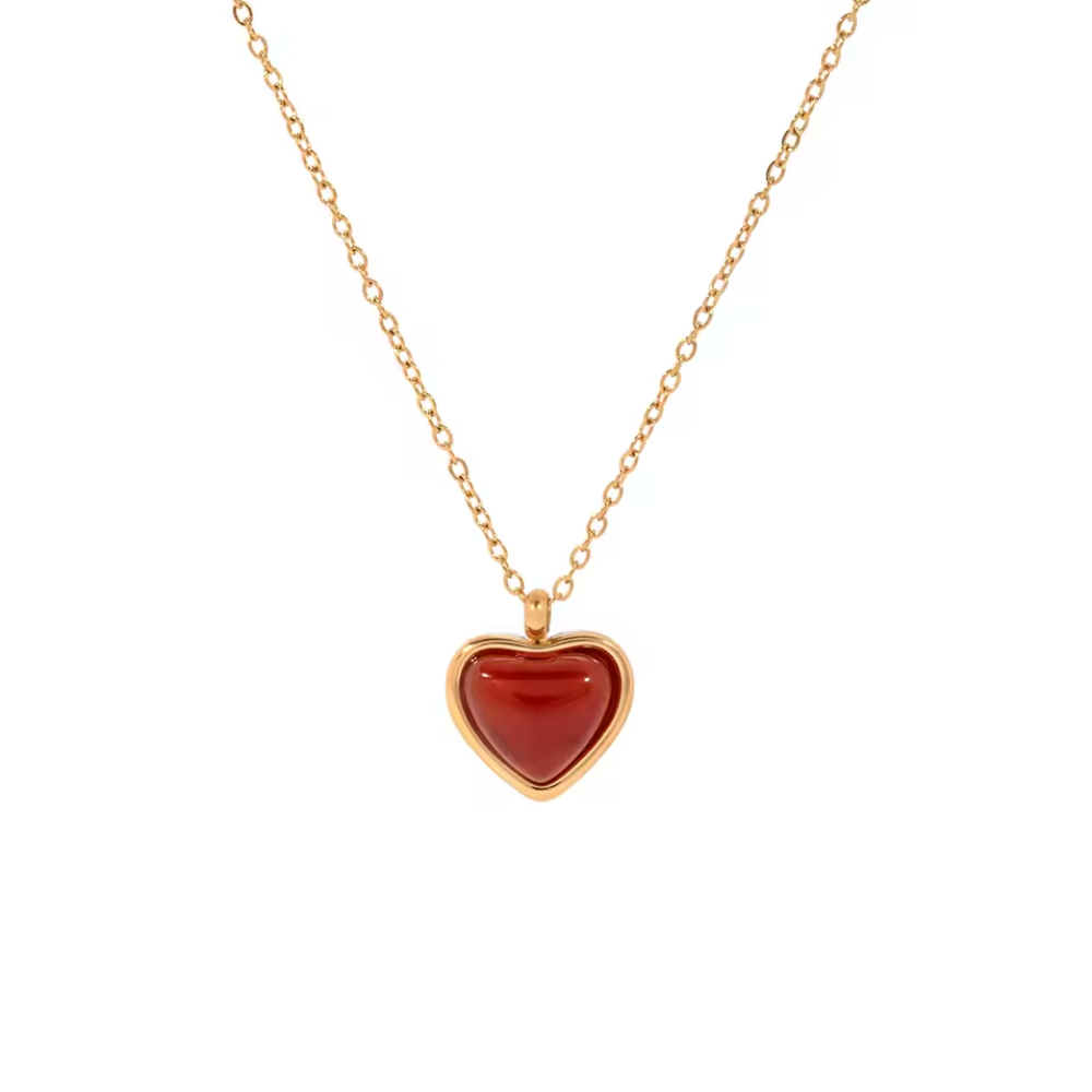 Red Heart Necklace