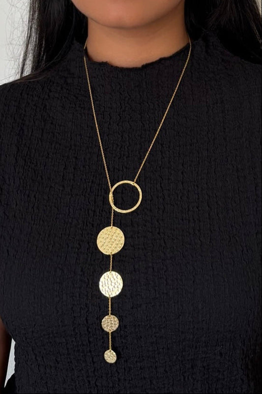 Bold and versatile necklace that can be styled multiple ways, baari's signature necklace baari jwellery