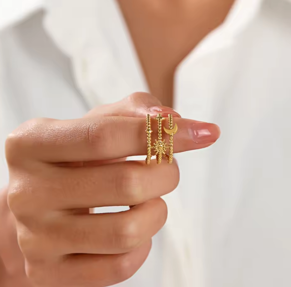 Chand sitare ring from shopbaari baari jwellery