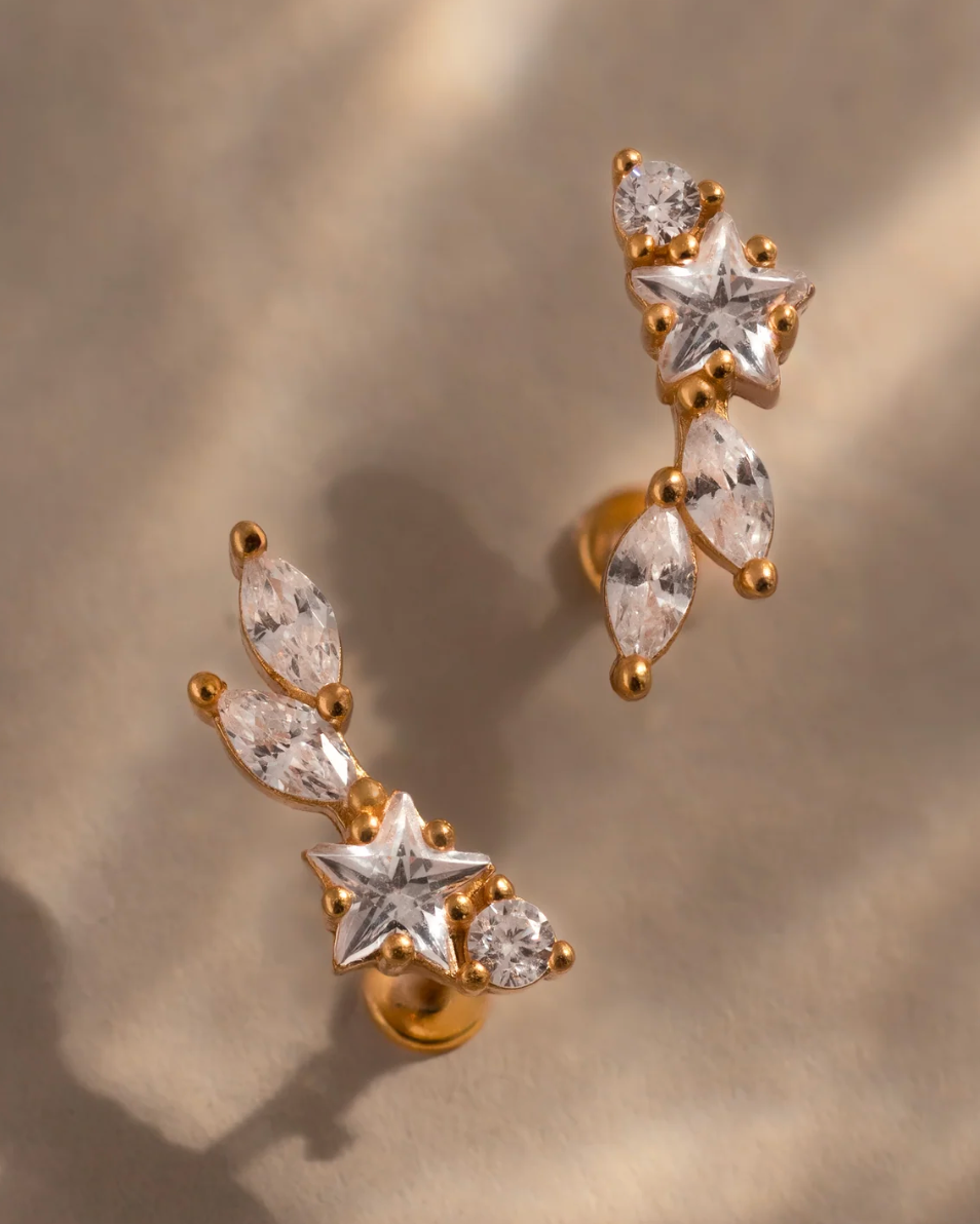 Chandani Climber Earrings