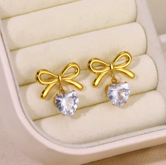 Bow Stud Earrings