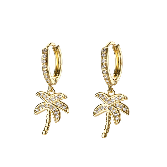 shop baari jwellery palm earrings golden hoops
