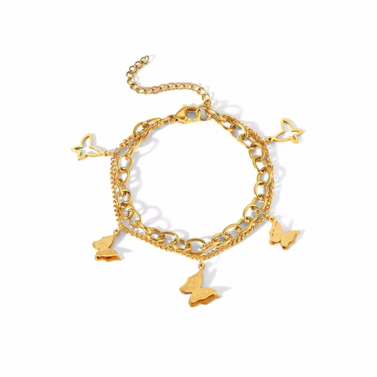 Butterflies all over Bracelet