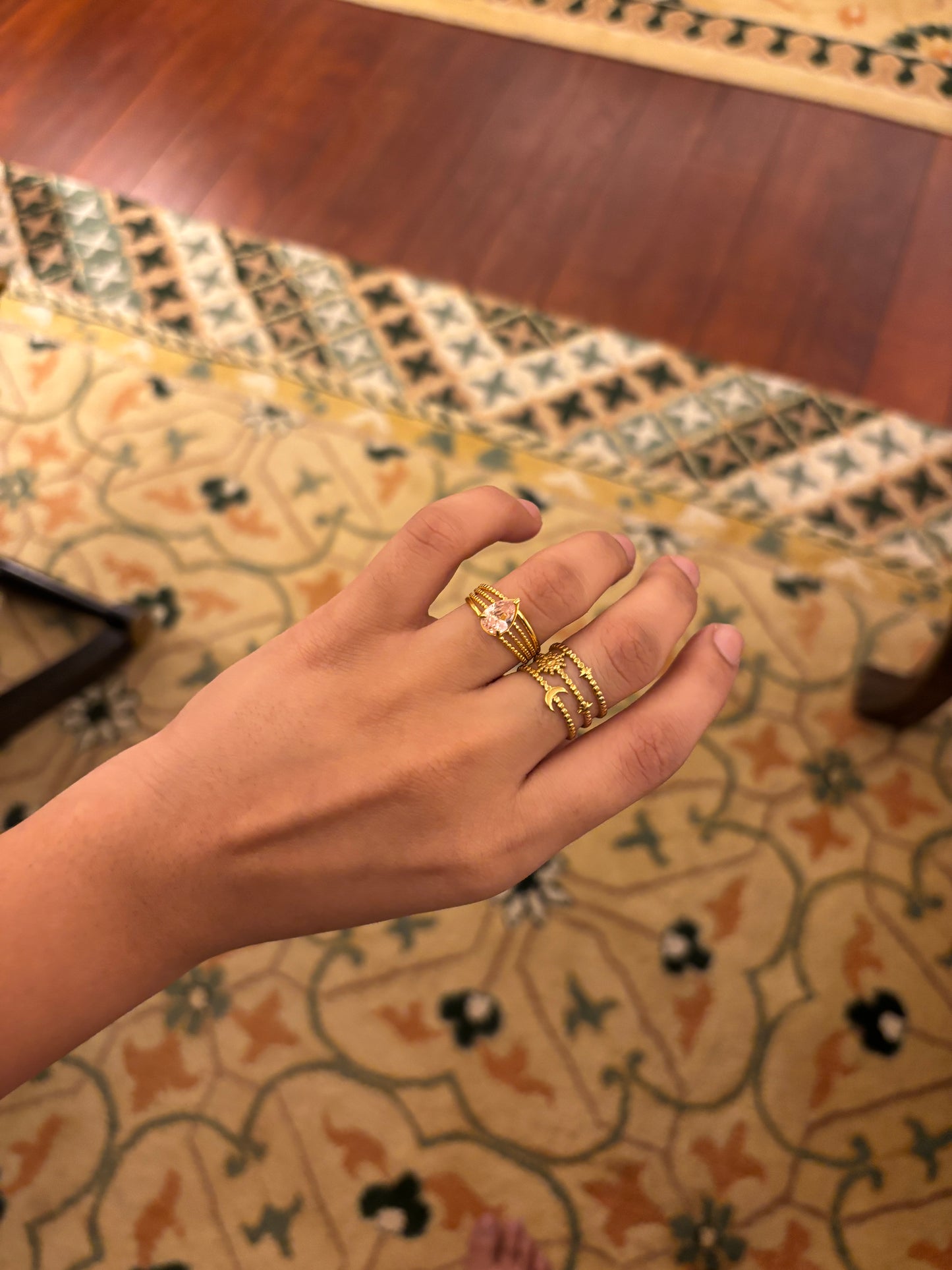 Pink Blush Ring