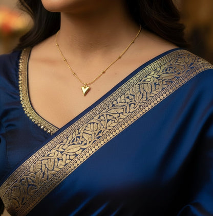 Heart Ball Chain Pendent