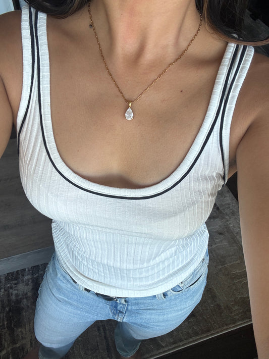 Dewdrop Solitaire Pendent