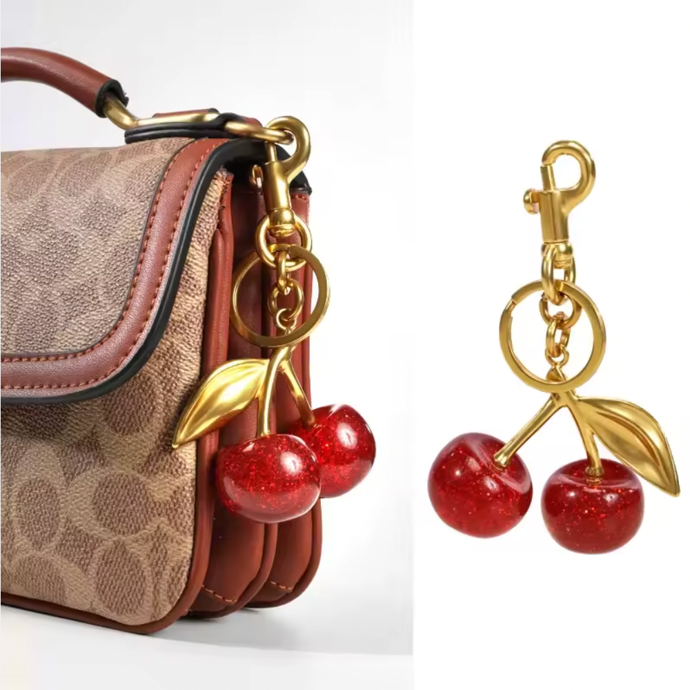 Cherry Bag Charm