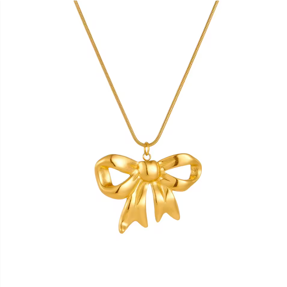 Bow Necklace