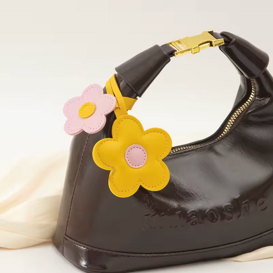 Floral Bag Charm