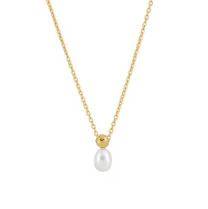 Teardrop Pearl Necklace