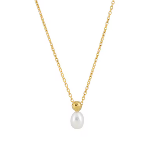 Teardrop Pearl Necklace