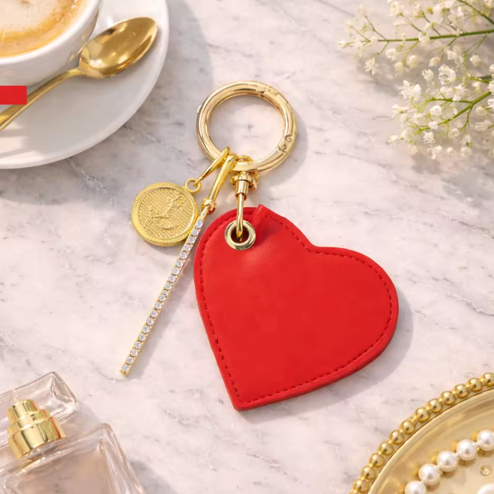 Classic Heart Bag Charm