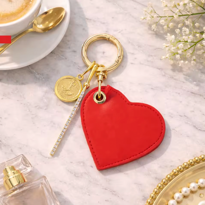Classic Heart Bag Charm