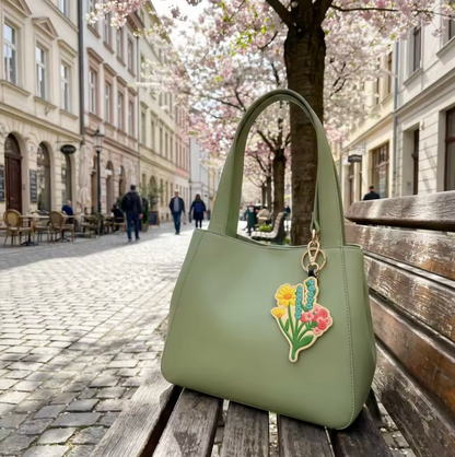 Happy Girl Bag Charm