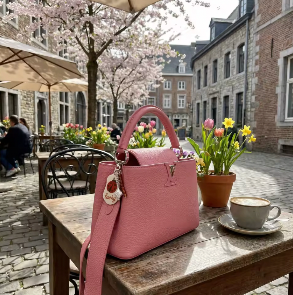 Lady Bug Lucky Bag Charm