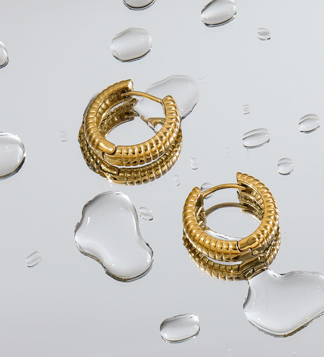 Textured Hoops