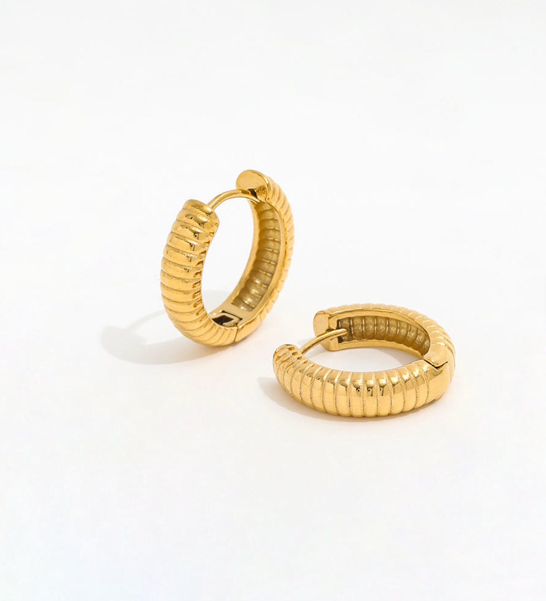 Textured Hoops