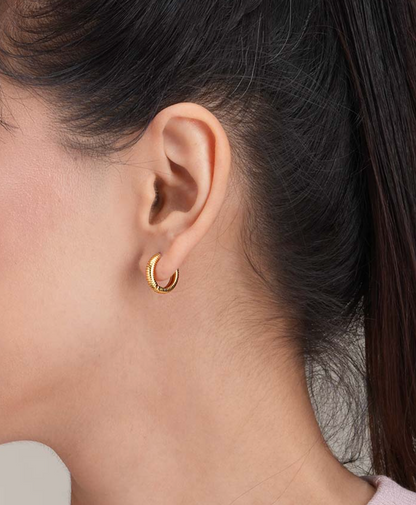 Textured Hoops