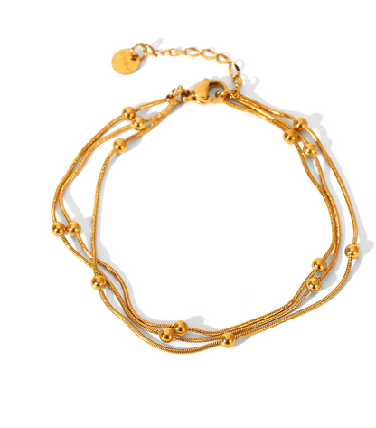 Sara Layered Bracelet