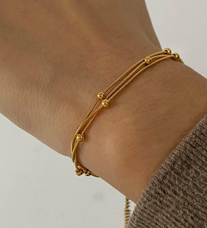 Sara Layered Bracelet