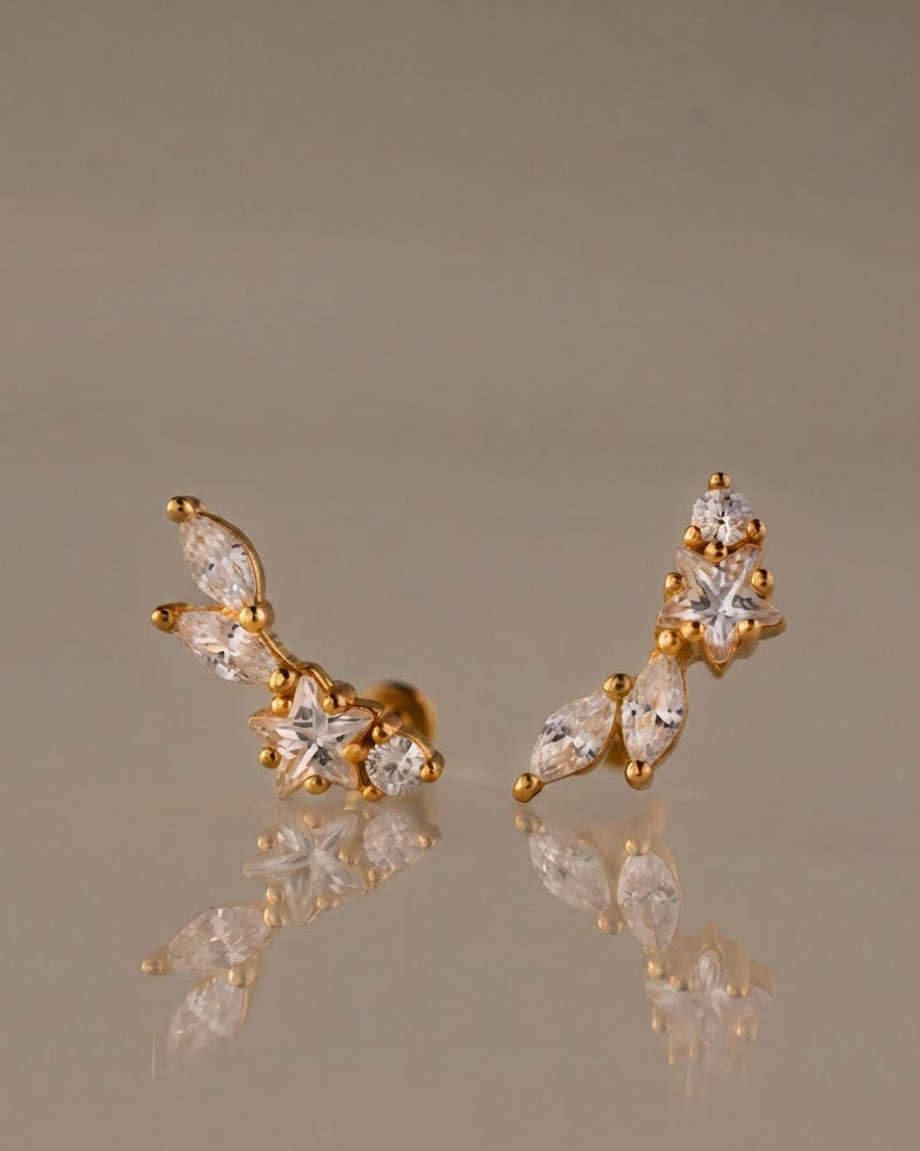 Chandani Climber Earrings