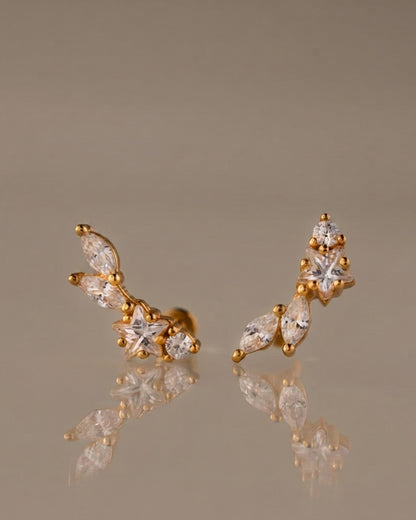 Chandani Climber Earrings