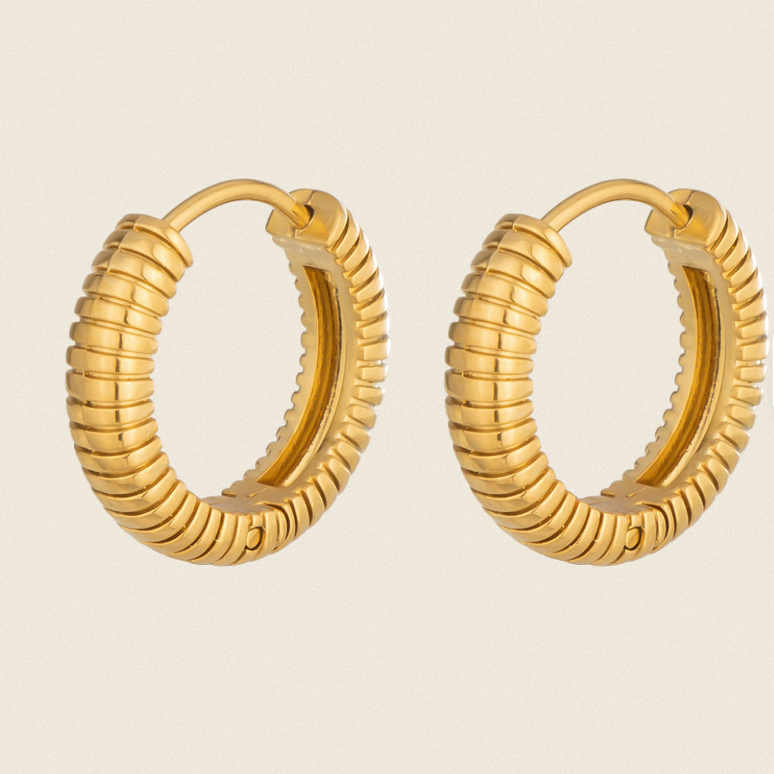 Textured Hoops