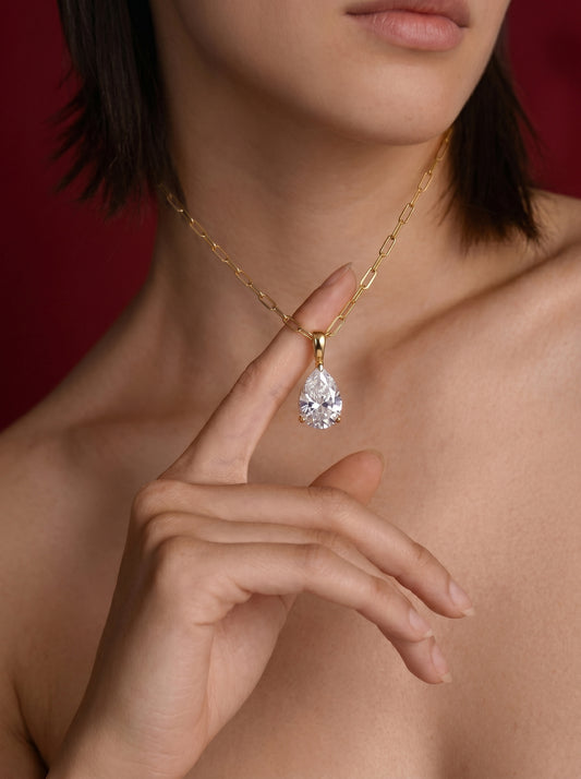 Dewdrop Solitaire Pendent