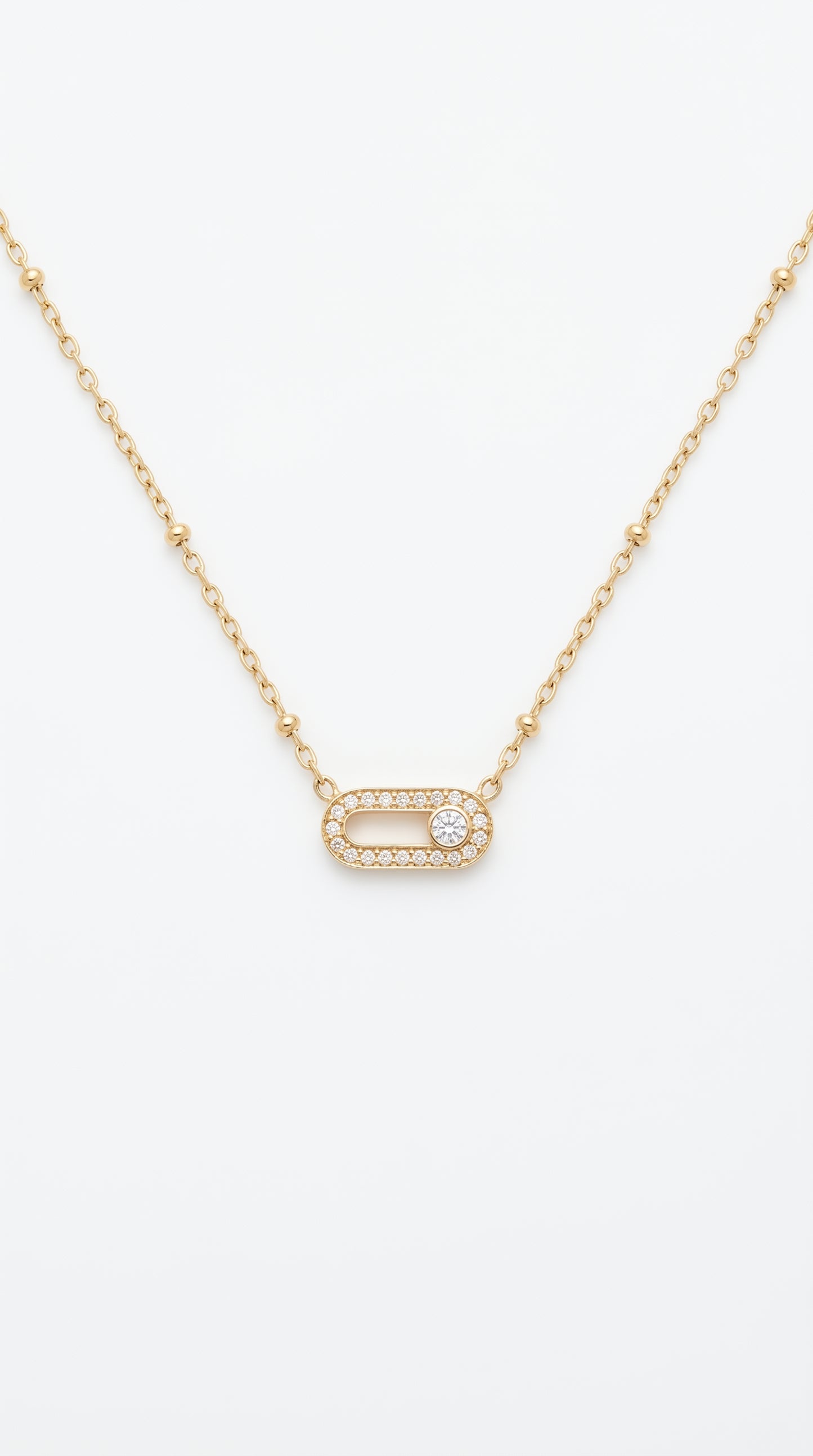 The Sparkling Elegance Stone Necklace