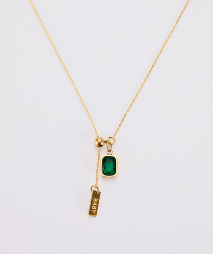 Classic emerald necklace from shopbaari baari jwellery 