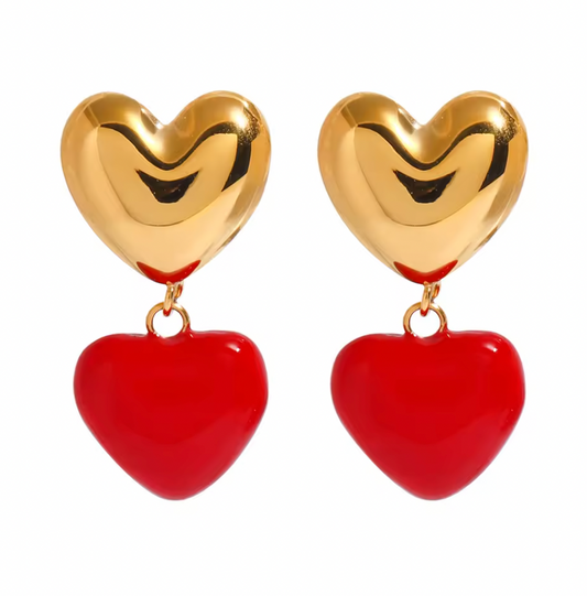 simar-earrings by shopbaari or baari jwellery anti tarnish and waterproof everyday wear 