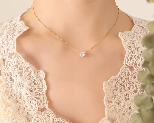 delicate solitaire baari jwellery 