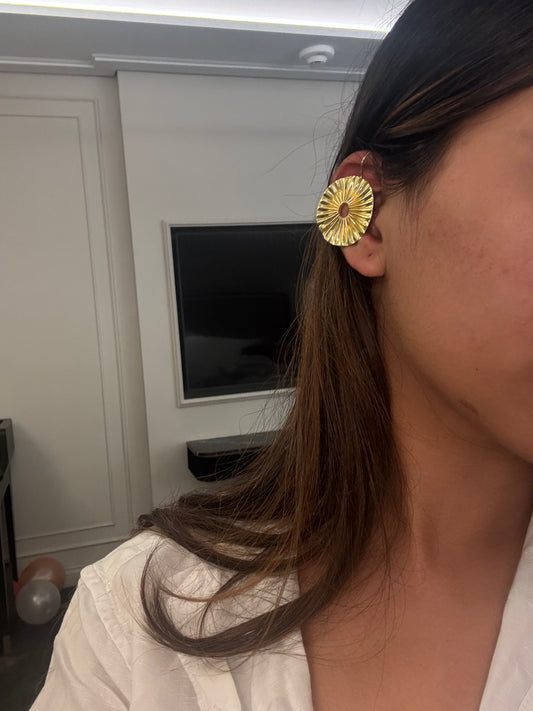  golden unique ear cuff baari jwellery shopbaari