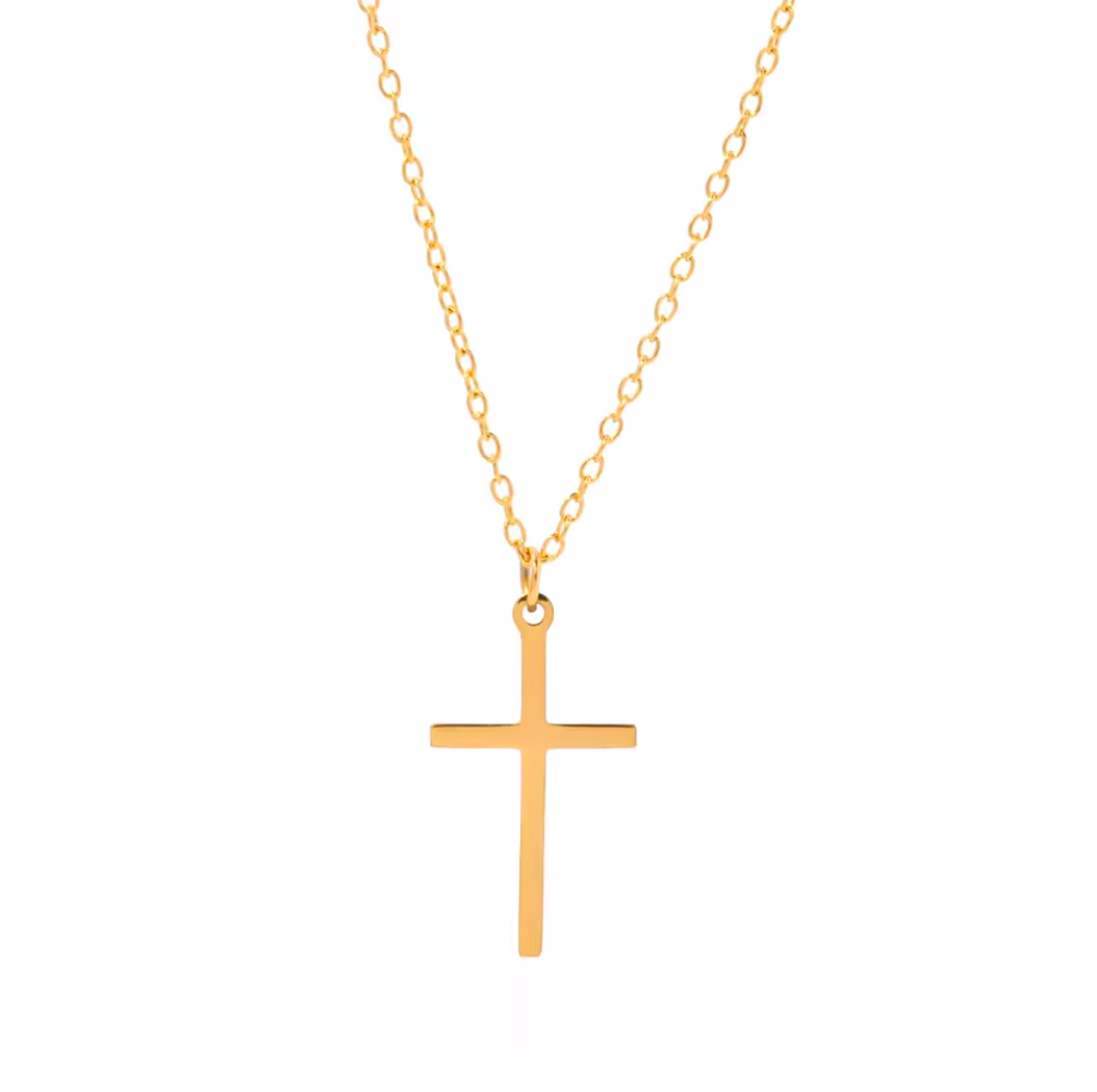 Golden Cross Necklace