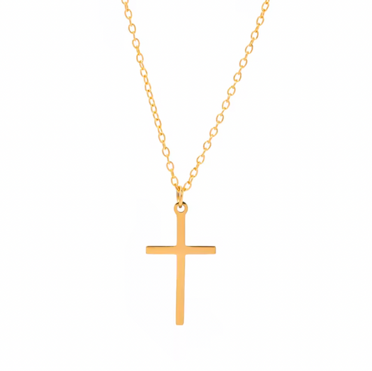 Golden Cross Necklace